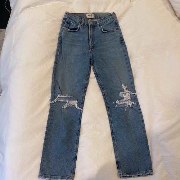 AGOLDE Riley High Rise Straight Crop - Picture 4 of 5